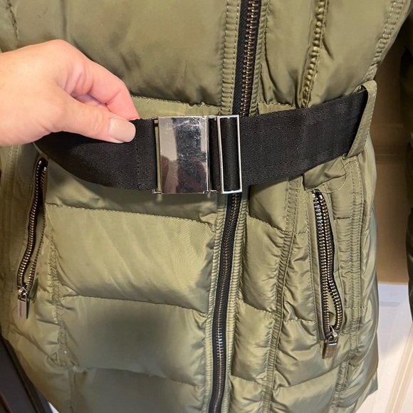 Mango Ladies Down Filled Mid Length Jacket - Picture 4 of 7